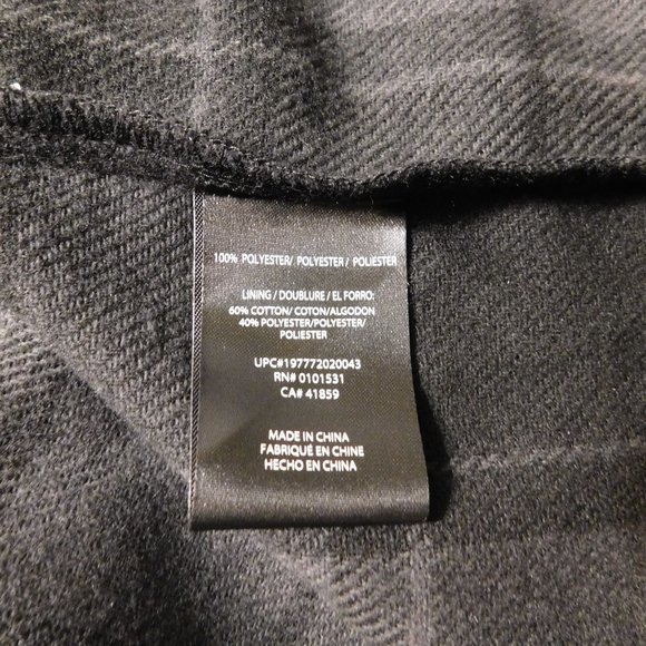 Stranger Things Hellfire Club Hooded Flannel Jacket Men's Large NWT - Picture 4 of 5